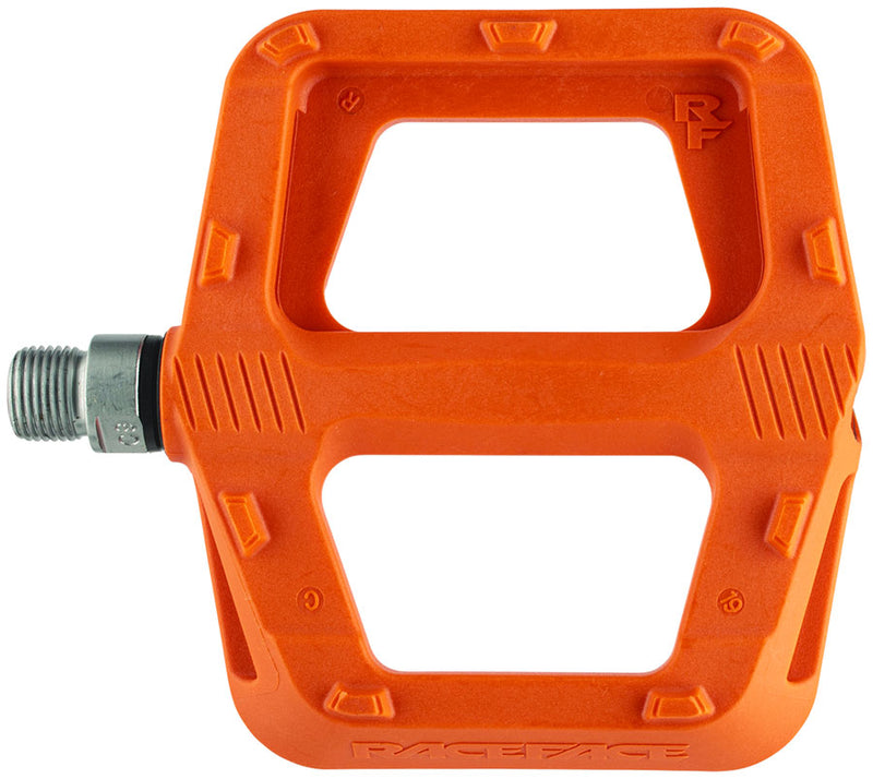Load image into Gallery viewer, RaceFace Ride Pedals - Platform, Composite, 9/16", Orange
