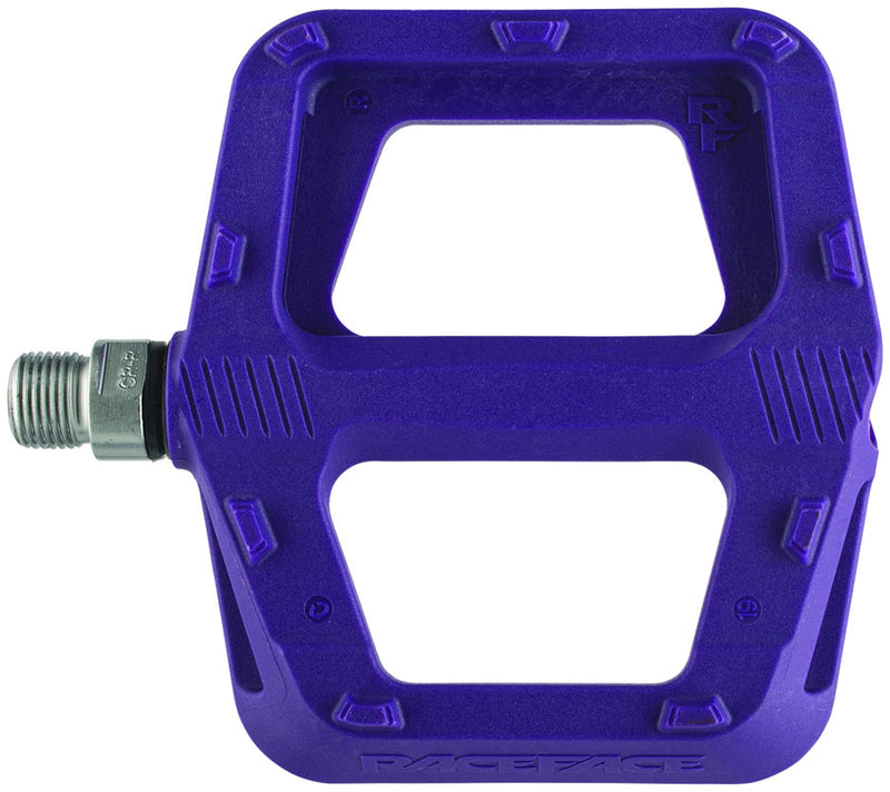 Load image into Gallery viewer, RaceFace Ride Pedals - Platform, Composite, 9/16", Purple