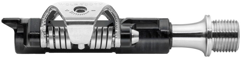 Load image into Gallery viewer, Wolf Tooth DEL Gravel Race Clipless Pedals - Single Sided Clipless, Alloy, 9/16", Black, Pair, Shimano SPD