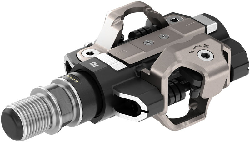 Load image into Gallery viewer, Garmin Rally XC210 Power Meter Pedals - Dual Sided Clipless, Alloy, 9/16", Black, Pair, Dual-Sensing, Shimano SPD