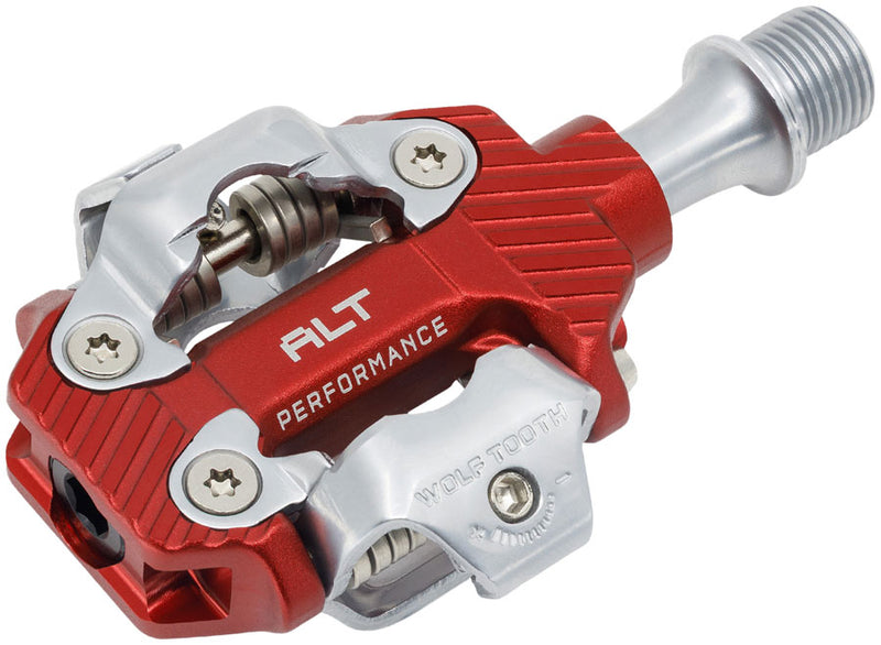 Load image into Gallery viewer, Wolf-Tooth-ALT-Performance-Clipless-Pedals-with-Cleats-Aluminum-Chromoly-Steel-PEDL3864-Bicycle-Pedals