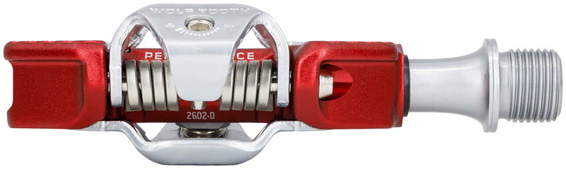 Load image into Gallery viewer, Wolf Tooth CTRL Trail Performance Clipless Pedals - Dual Sided Clipless, Alloy, 9/16", Red, Pair, Shimano SPD