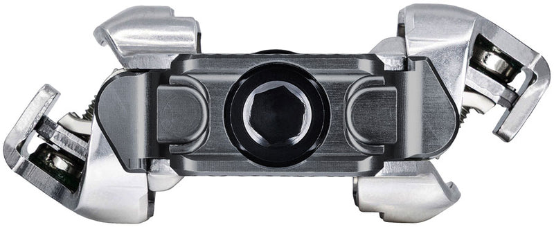 Load image into Gallery viewer, Wolf Tooth MK0 ALT XC Clipless Pedals - Dual Sided Clipless, Alloy, 9/16", Shadow Gray, Pair, Shimano SPD
