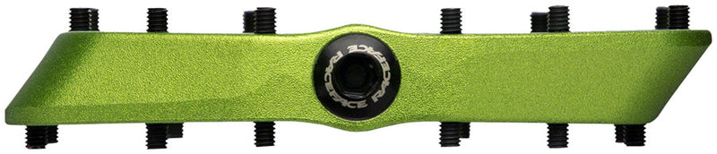 Load image into Gallery viewer, RaceFace Aeffect R Platform MTB Pedals 9/16" Aluminum Body Removable Pins Green