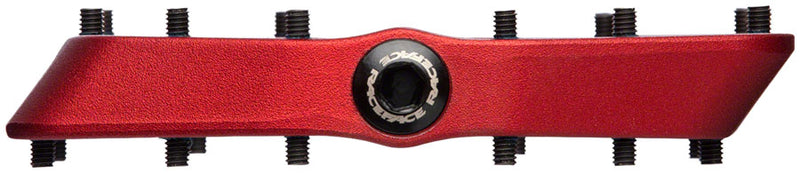 Load image into Gallery viewer, RaceFace Aeffect R Platform MTB Pedals 9/16" Aluminum Body Removable Pins Red