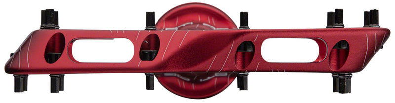 Load image into Gallery viewer, RaceFace Atlas Platform Pedals 9/16" Concave Alloy Body w/ Adjustable Pins Red