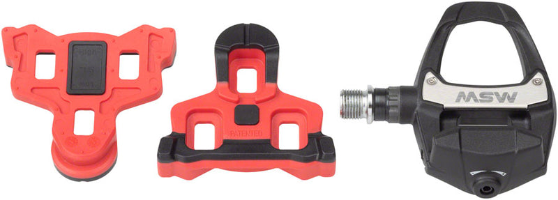 Load image into Gallery viewer, MSW Judo Pedals - Single Side Road Clipless, Composite, 9/16", Black