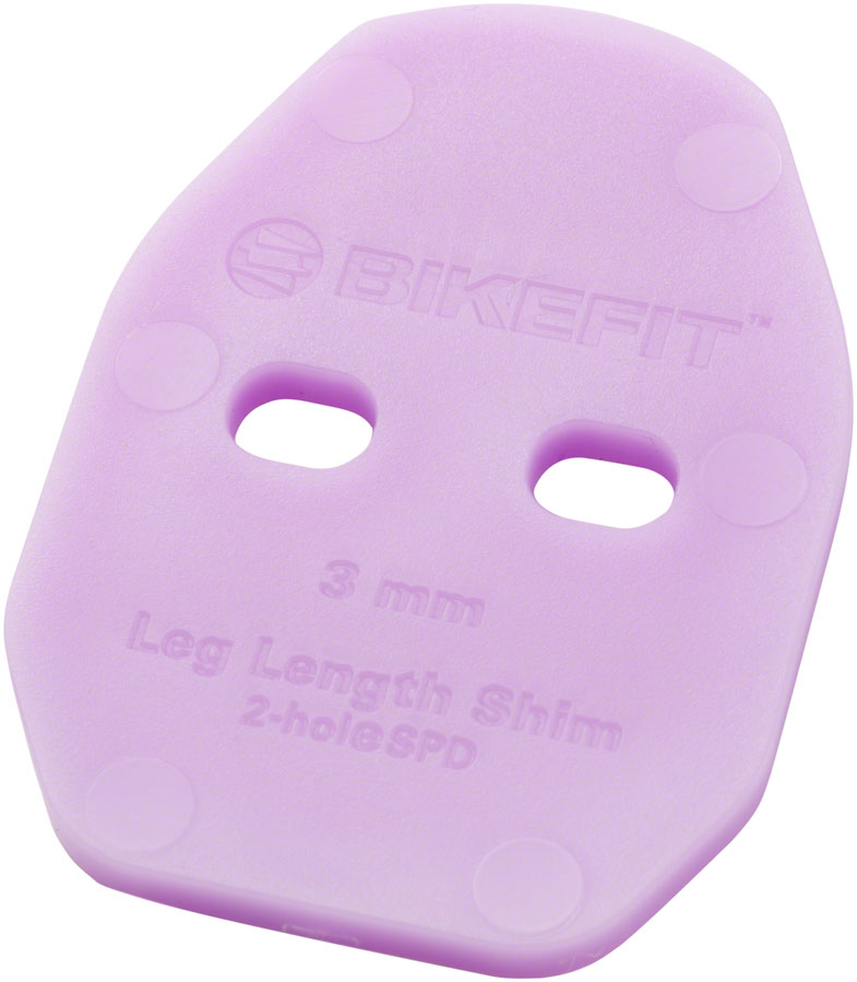 Load image into Gallery viewer, BikeFit Leg Length Shims - MTB/SPD/Time/Crank Bros Compatible, 2-Hole, 3mm, 1-Pack Kit