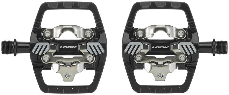 Load image into Gallery viewer, LOOK X-Venture+ Pedals - Single Sided Clipless, Aluminum, 9/16", Black