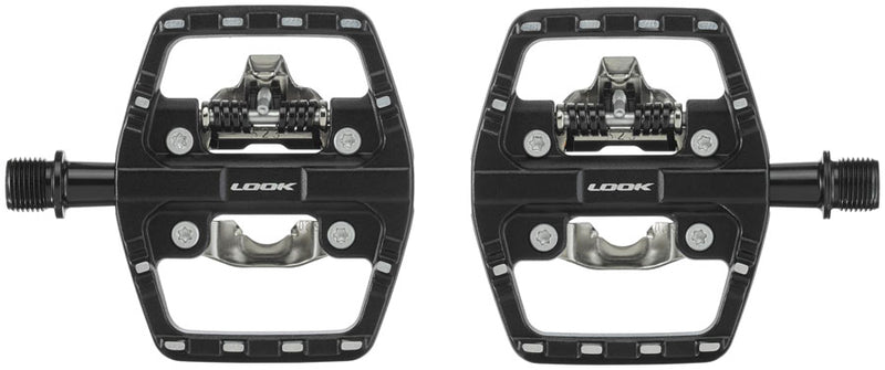 Load image into Gallery viewer, LOOK X-Venture+ Pedals - Single Sided Clipless, Aluminum, 9/16", Black