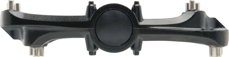 Load image into Gallery viewer, Tioga DAZZ MX Pedals 9/16" Chromoly Axle Aluminum Platform 14 Molded Pins Black
