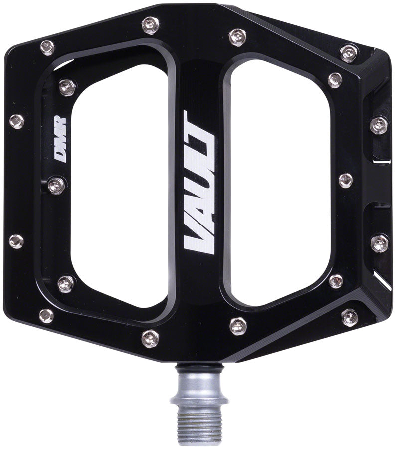 Load image into Gallery viewer, DMR Vault Platform Pedals 9/16" Concave Alloy Body 22 Removable Pins Gloss Black