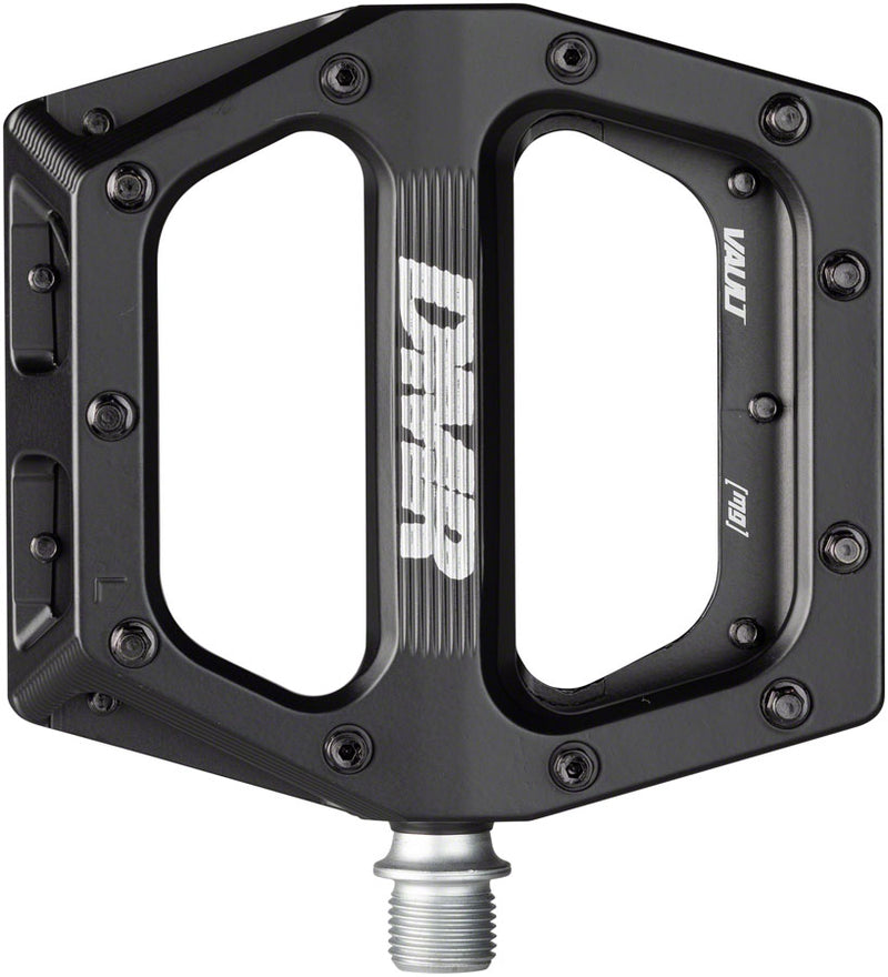 Load image into Gallery viewer, DMR Vault Mag Pedal 9/16" Chromoly Spindle Concave Body 20 Removable Pins Black