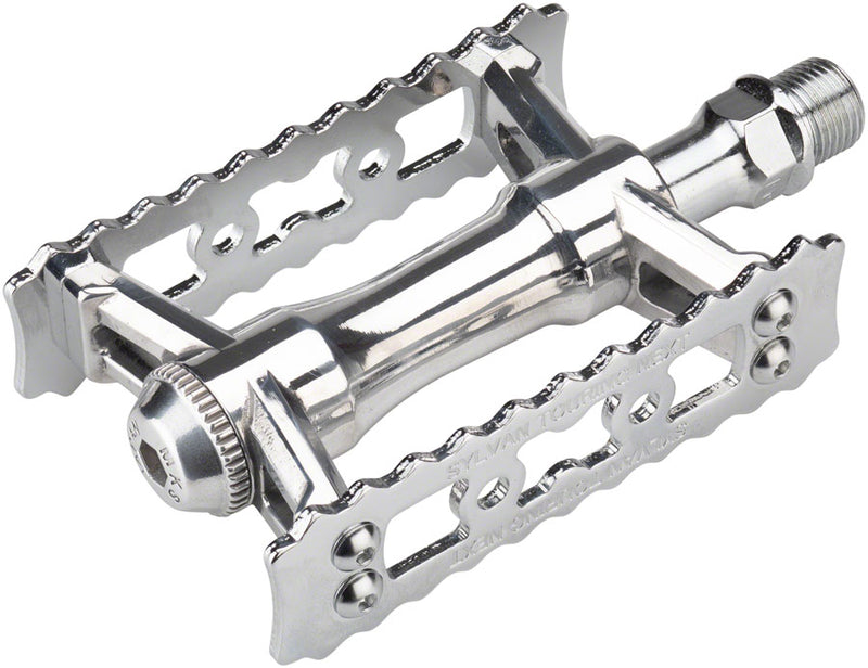 Load image into Gallery viewer, MKS-Sylvan-Touring-Next-Pedals-Flat-Platform-Pedals-Aluminum-Chromoly-Steel-PD4063-Bicycle-Pedals