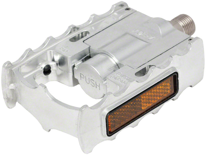 Load image into Gallery viewer, MKS-FD-7-Folding-Flat-Platform-Pedals-Aluminum-Chromoly-Steel-PD4107-Bicycle-Pedals