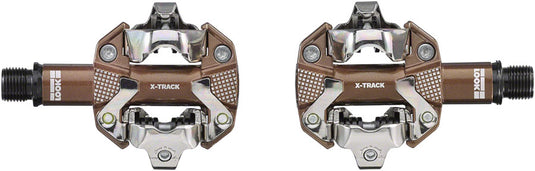 LOOK X-TRACK Pedals - Dual Sided Clipless, Chromoly,  9/16