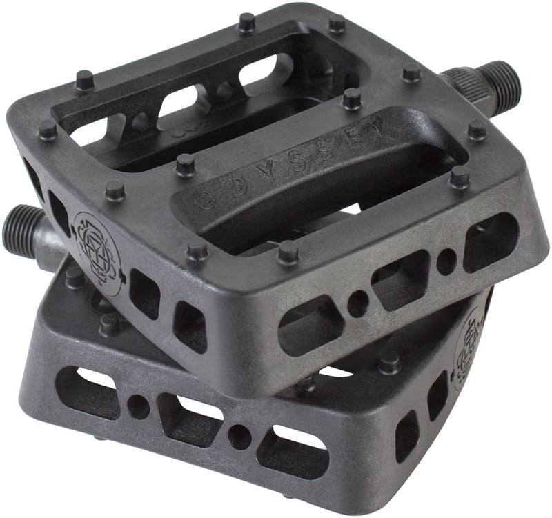 Load image into Gallery viewer, Odyssey-Twisted-Flat-Platform-Pedals-Composite-Chromoly-Steel-PD9384-Bicycle-Pedals