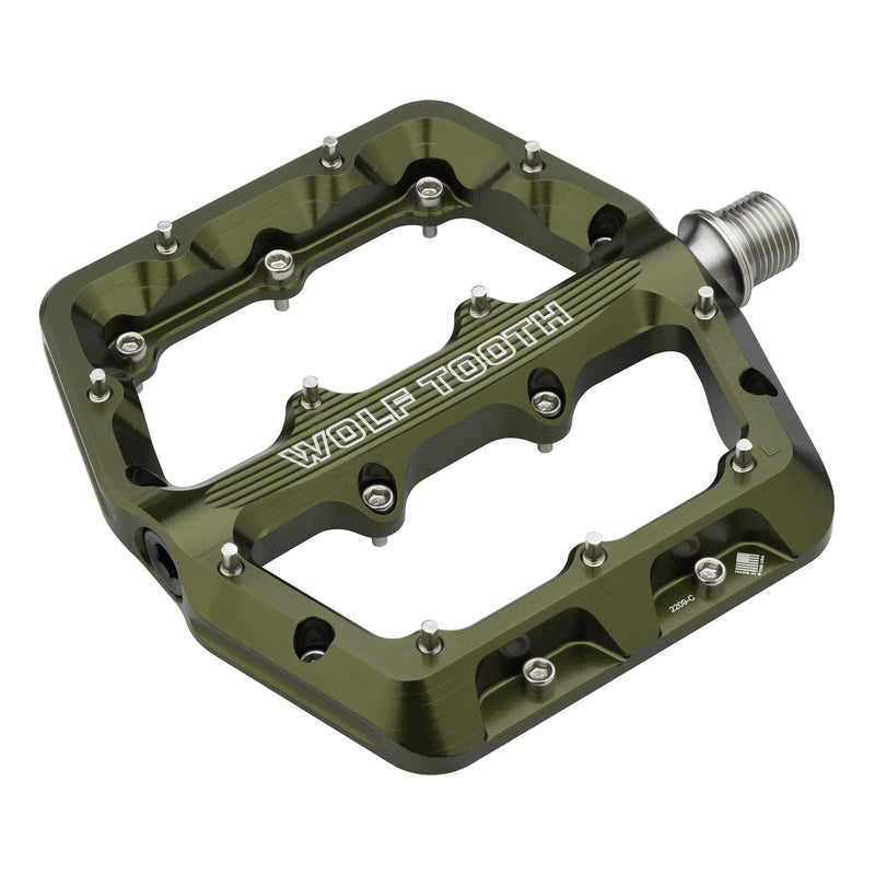 Load image into Gallery viewer, Wolf-Tooth-Waveform-Large-Flat-Platform-Pedals-Aluminum-PEDL1886-Bicycle-Pedals