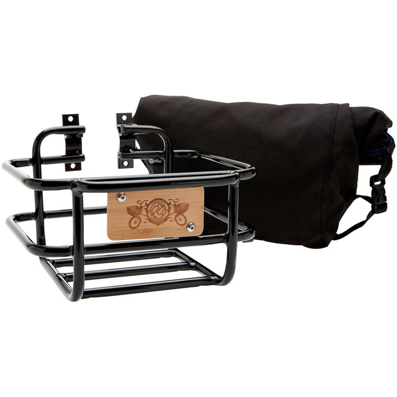 Load image into Gallery viewer, PDW-Takeout-Basket-Basket-Black-Alloy-RK2710-Bicycle-Baskets