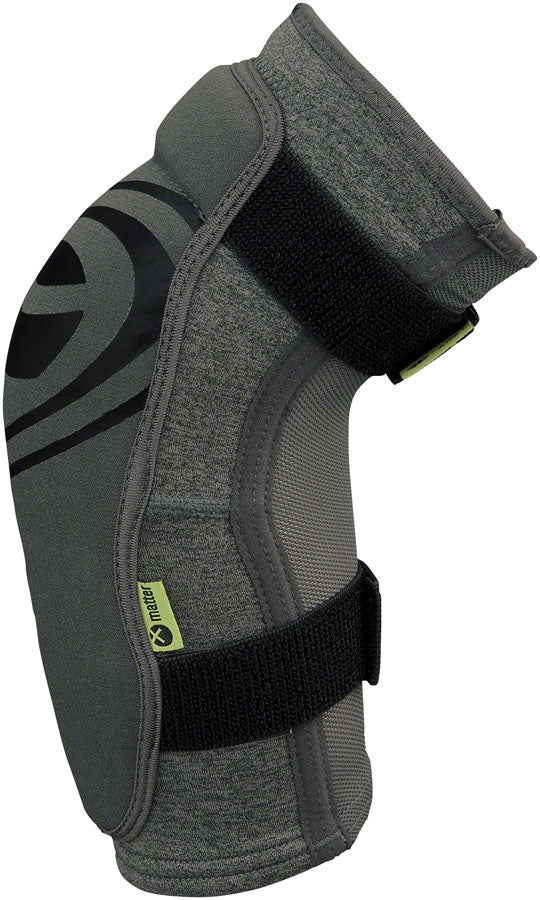 Load image into Gallery viewer, iXS Carve Evo+ Elbow Pads Gray Extra Large Ventilated, LoopLock Reactive Polymer