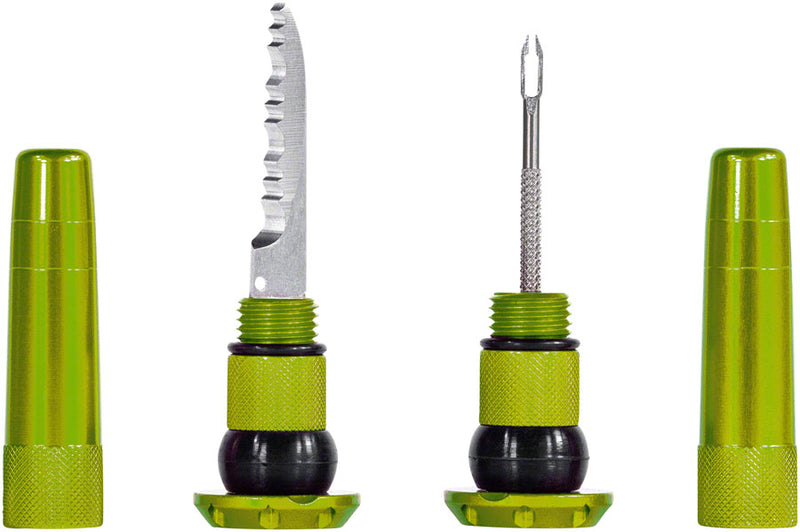 Load image into Gallery viewer, Muc-Off Stealth Tubeless Puncture Plugs Tire Repair Kit - Bar-End Mount, Pair