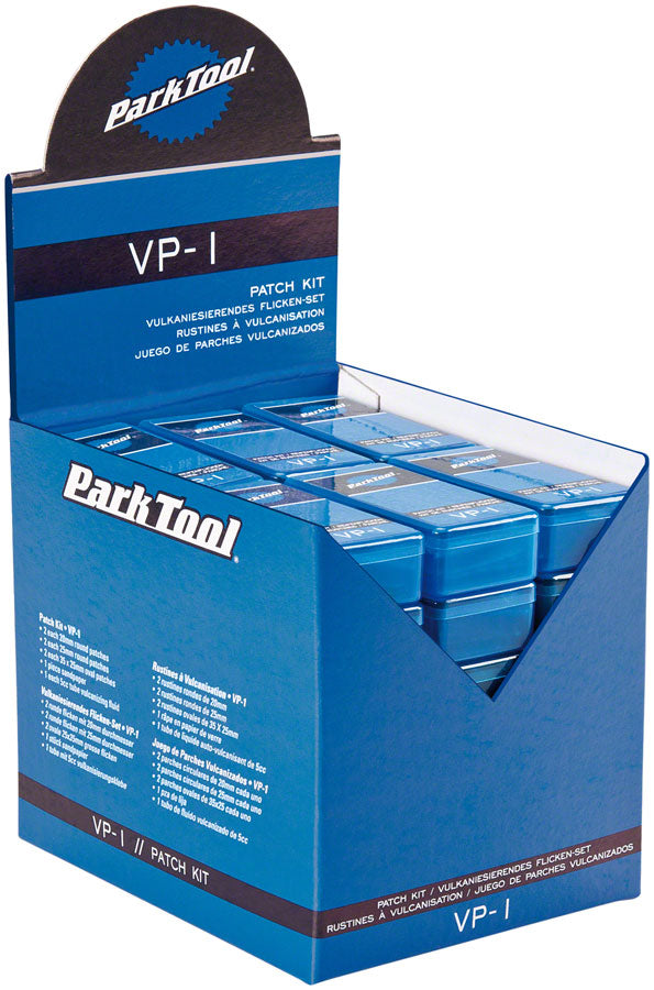 Load image into Gallery viewer, Park Tool Vulcanizing Patch Kit Display Box with 36 Individual Kits Bike Bicycle