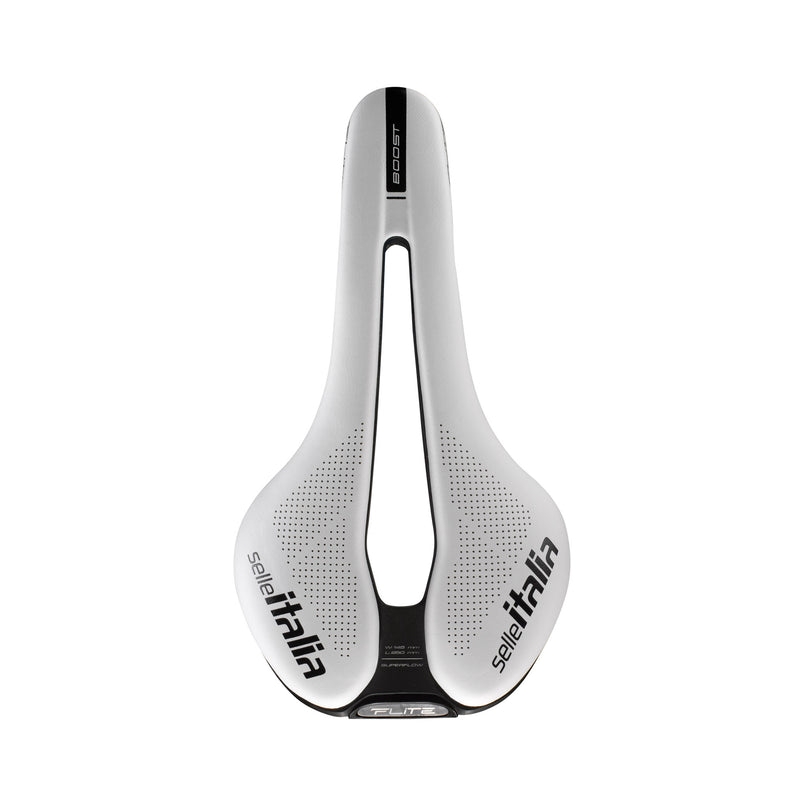 Load image into Gallery viewer, Selle Italia Flite Boost SF CRB, S3, Carbon, FibraTek, White LTD
