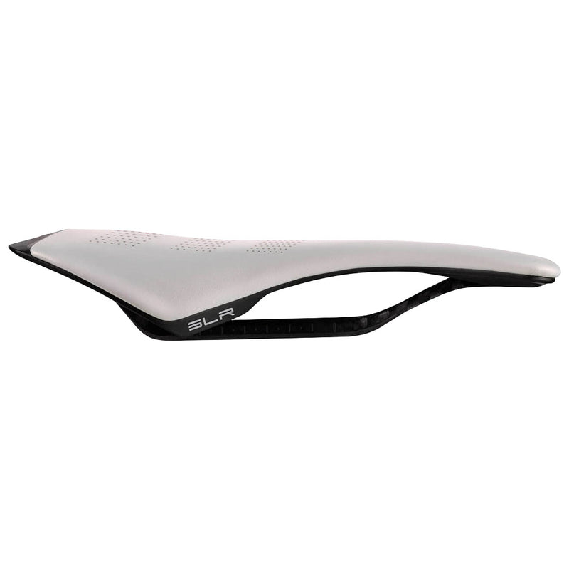 Load image into Gallery viewer, Selle Italia SLR Carbon Opal, S3, Carbon Rails, White