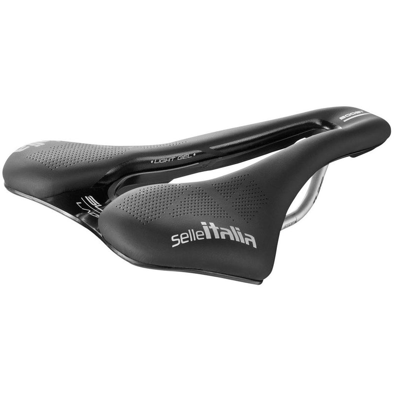 Load image into Gallery viewer, Selle Italia SLR Boost Lady Superflow Saddle - Black 145mm Width Titanium