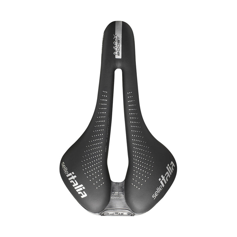 Load image into Gallery viewer, Selle Italia Max Flite Boost Gel Superflow Saddle - Titanium, Black, L3