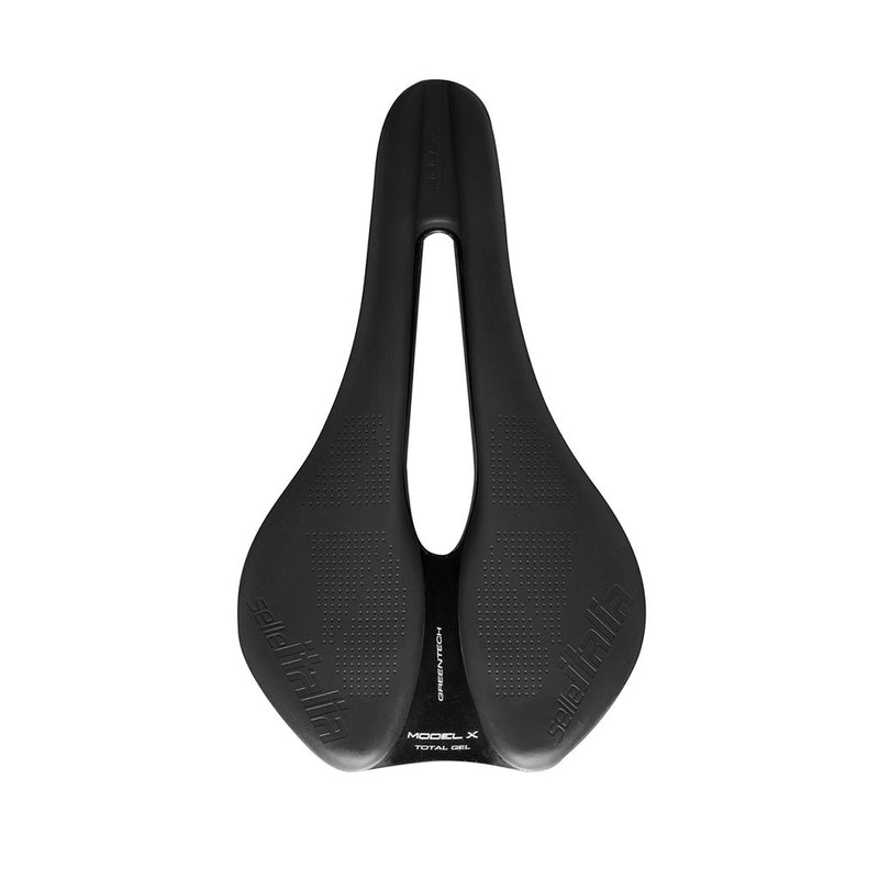 Load image into Gallery viewer, Selle Italia Model X Comfort Plus Saddle, L3, Green-Tek, FeC, Black