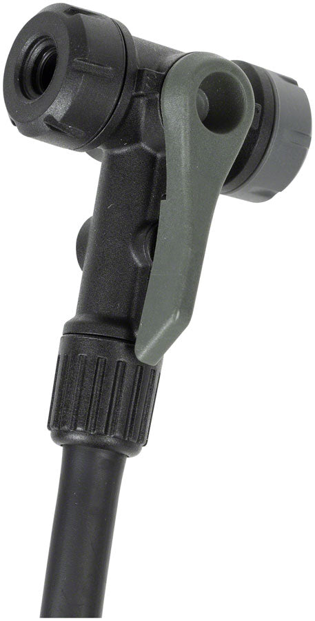 Load image into Gallery viewer, Topeak Joeblow Mountain II Floor Pump - Steel Barrel / Plastic Base, 3.5" Gauge, 60 Psi /4 Bar, Twinhead