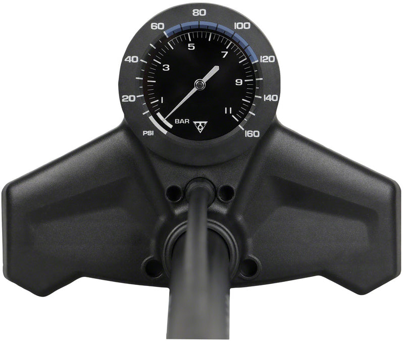Load image into Gallery viewer, Topeak Joeblow Roadie Ex Floor Pump - Steel Barrel / Plastic Base, 3.5" Base Mount Gauge, 160 Psi /11 Bar, Smarthead,