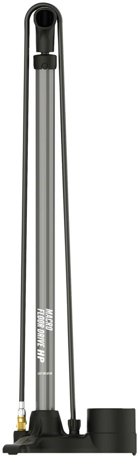 Load image into Gallery viewer, Lezyne Macro Floor Drive ABS Floor Pump - ABS Chuck, 220psi, Flat Grey