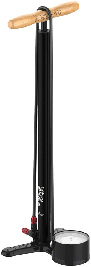 Load image into Gallery viewer, Lezyne-Steel-HV-Floor-Drive-3.5-Floor-Pump-Standard-Presta-and-Schrader-FLPM0195-Bicycle-Floor-Pump
