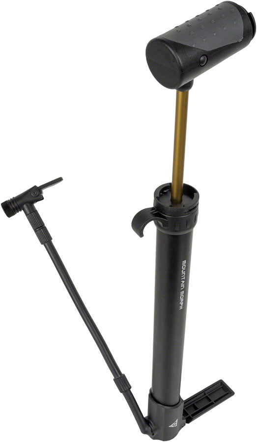 Load image into Gallery viewer, Topeak Mountain Morph Pump - Black, 160psi