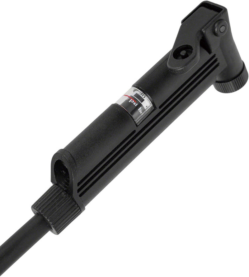 Load image into Gallery viewer, Topeak Mini Morph G Pump - with Gauge, Black, 140psi