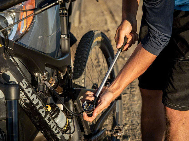 Load image into Gallery viewer, Topeak Pocketshock DXG XL Pump - Silver/Black