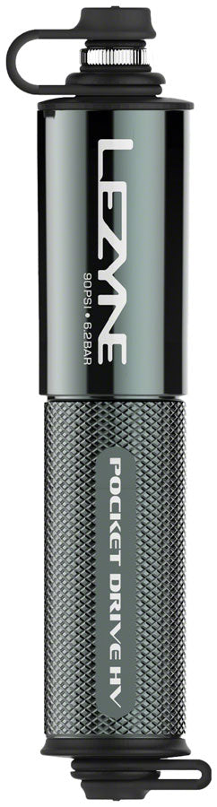 Load image into Gallery viewer, Lezyne Pocket Drive HV Frame Pump - Gloss Lite Gray