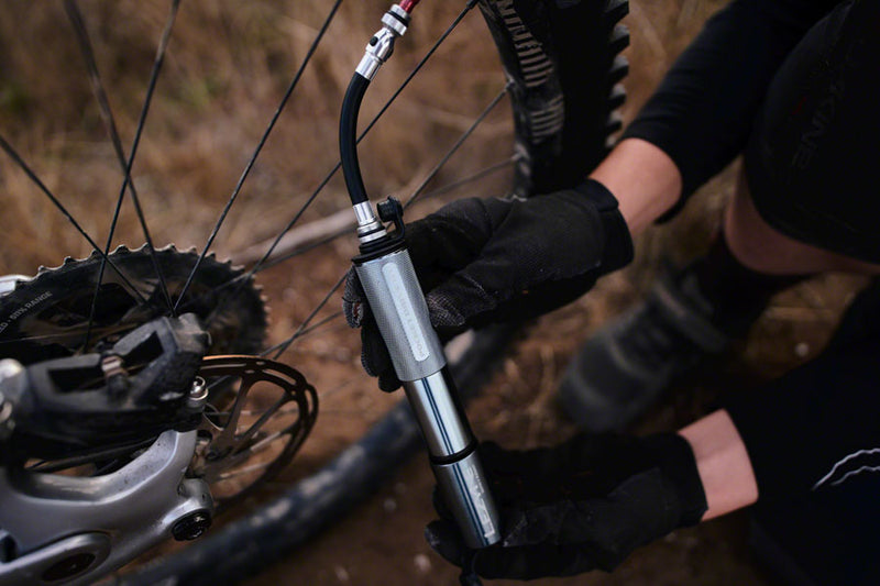 Load image into Gallery viewer, Lezyne Pocket Drive HV Frame Pump - Gloss Lite Gray