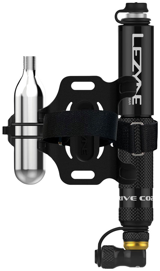 Load image into Gallery viewer, Lezyne POCKET DRIVE CO2 Pump, 170mm, 160psi, Press-fit, Black