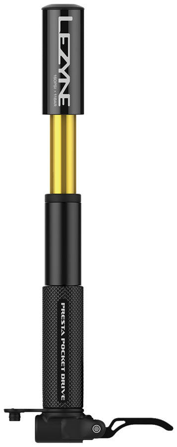 Load image into Gallery viewer, Lezyne PRESTA POCKET DRIVE Pump, 145mm, 160psi, Black