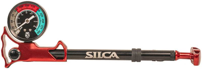 Load image into Gallery viewer, Silca-Shock-Pump-Shock-Pump-Analog-Schrader-SKPM0052-Bicycle-Rear-Shock-Pump