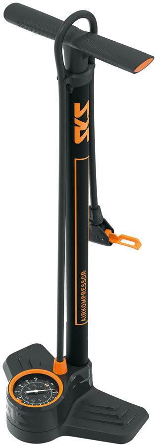 Load image into Gallery viewer, SKS Airkompressor 10.0 MV Valve Floor Pump - 144 PSI, 900mm Hose, 80mm Gauge