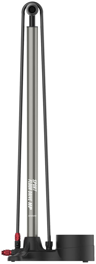 Load image into Gallery viewer, Lezyne Steel Floor Drive Floor Pump, ABS-1 Pro Chuck, 220psi, Grey