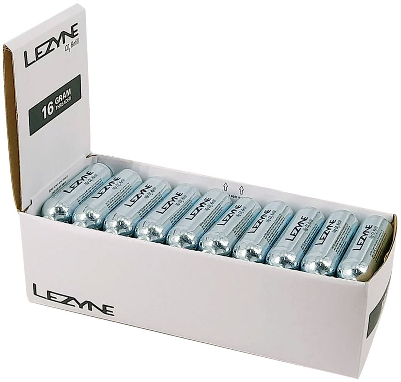 Load image into Gallery viewer, Lezyne-16g-Threaded-CO2-Cartridge-CO2-and-Pressurized-Inflation-Device-16g-CO2C0057