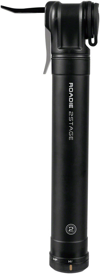 Load image into Gallery viewer, Topeak Roadie Mini Pump - 2Stage, 160psi, Black