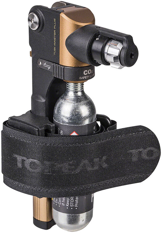 Topeak Tubi Master + CO2 Repair Kit - 16g Compatible To Presta And Schraeder