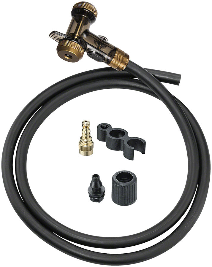 Load image into Gallery viewer, Topeak TubiHead Pump Upgrade Kit Makes Installing Tubeless Tires Quick & Easy