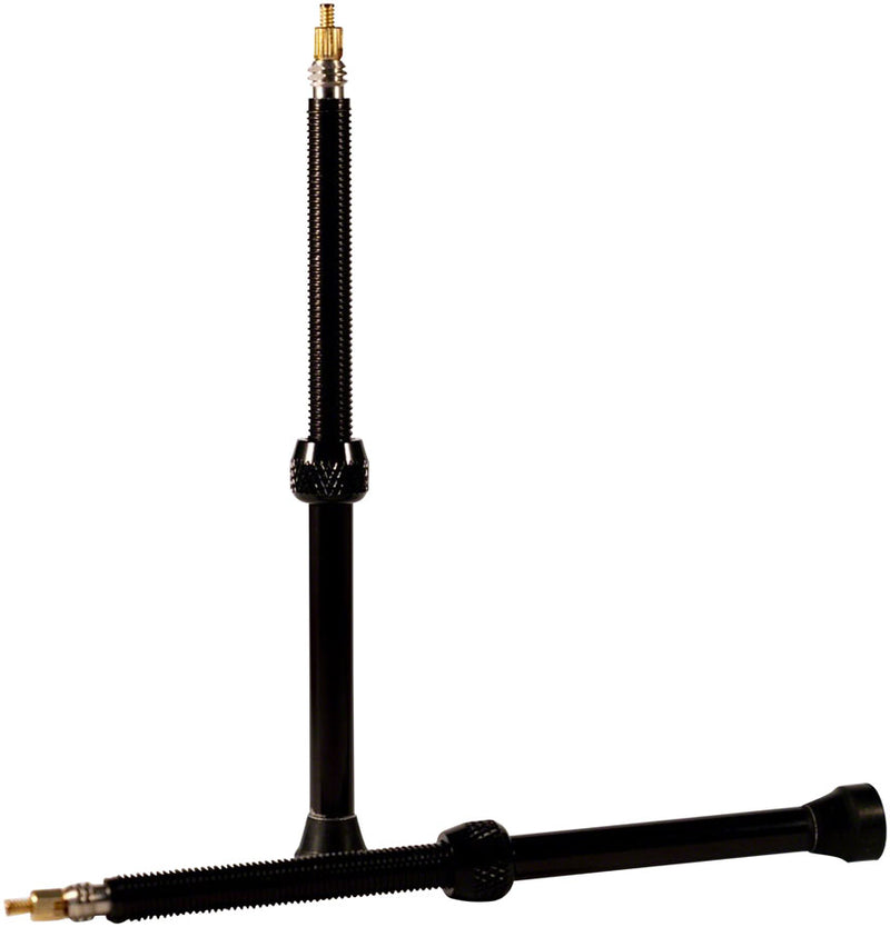 Load image into Gallery viewer, Stan's Alloy Valve Stems - 100mm, Pair, Black